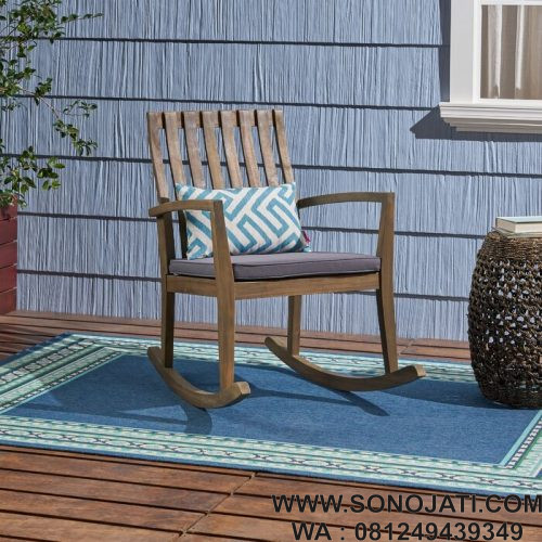  Kursi Goyang Sofa  Matheny Outdoor Sono Jati Furniture