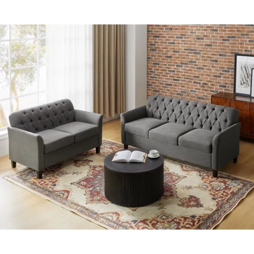 1 Set Sofa Ruang Tamu Ormar Transitional